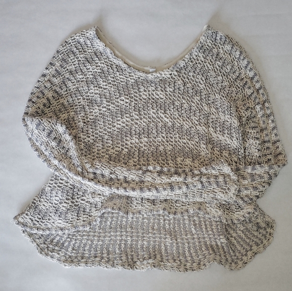 Urban Outfitters Ecoté Open Knit Cropped Sweater - Picture 2 of 4